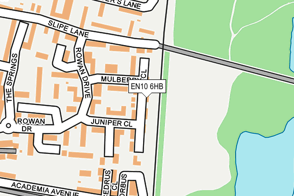 EN10 6HB map - OS OpenMap – Local (Ordnance Survey) EN10 6HB map - OS OpenMap – Local (Ordnance Survey)