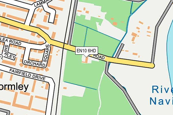 EN10 6HD map - OS OpenMap – Local (Ordnance Survey) EN10 6HD map - OS OpenMap – Local (Ordnance Survey)