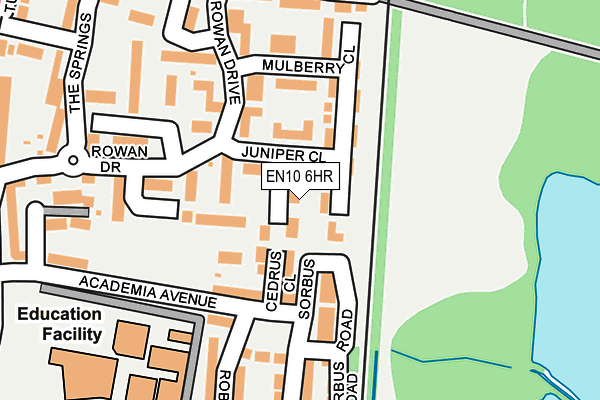 EN10 6HR map - OS OpenMap – Local (Ordnance Survey) EN10 6HR map - OS OpenMap – Local (Ordnance Survey)