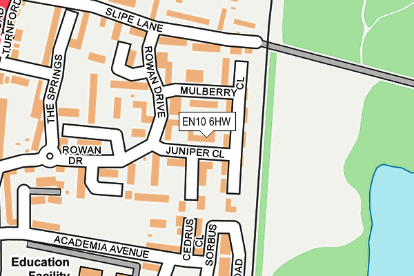 EN10 6HW map - OS OpenMap – Local (Ordnance Survey) EN10 6HW map - OS OpenMap – Local (Ordnance Survey)