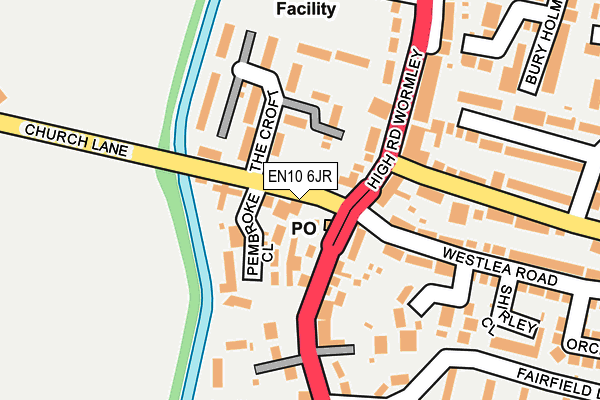 EN10 6JR map - OS OpenMap – Local (Ordnance Survey) EN10 6JR map - OS OpenMap – Local (Ordnance Survey)