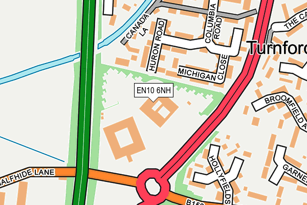 EN10 6NH map - OS OpenMap – Local (Ordnance Survey) EN10 6NH map - OS OpenMap – Local (Ordnance Survey)