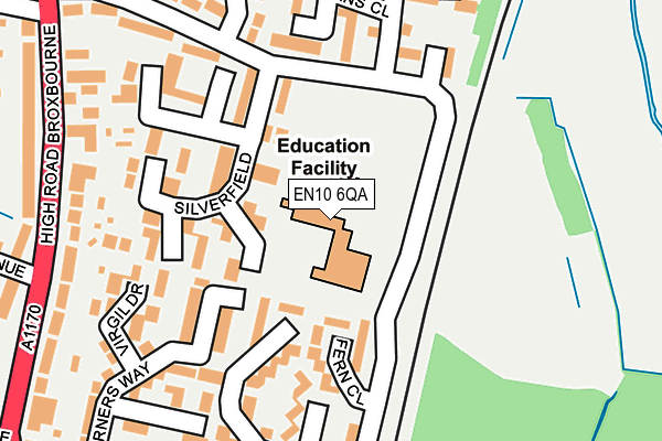 EN10 6QA map - OS OpenMap – Local (Ordnance Survey) EN10 6QA map - OS OpenMap – Local (Ordnance Survey)