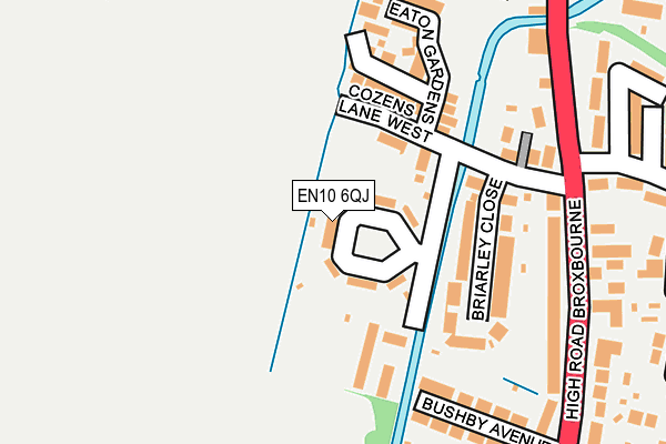 EN10 6QJ map - OS OpenMap – Local (Ordnance Survey) EN10 6QJ map - OS OpenMap – Local (Ordnance Survey)