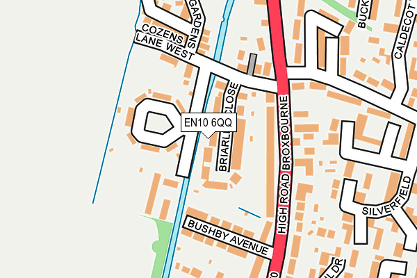 EN10 6QQ map - OS OpenMap – Local (Ordnance Survey) EN10 6QQ map - OS OpenMap – Local (Ordnance Survey)
