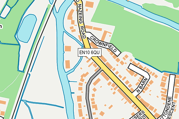EN10 6QU map - OS OpenMap – Local (Ordnance Survey) EN10 6QU map - OS OpenMap – Local (Ordnance Survey)