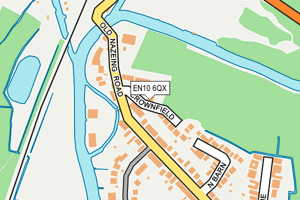 EN10 6QX map - OS OpenMap – Local (Ordnance Survey) EN10 6QX map - OS OpenMap – Local (Ordnance Survey)
