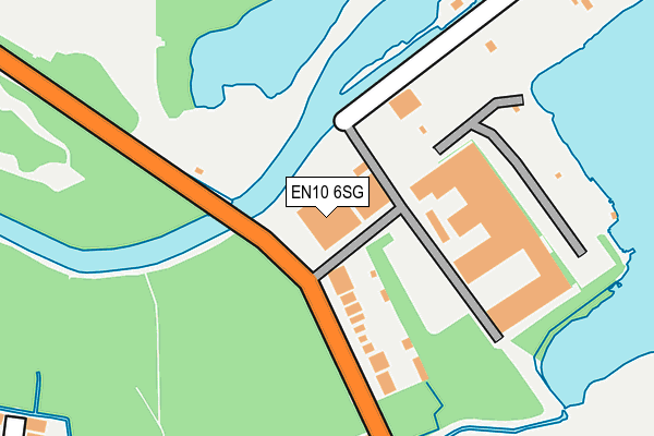 EN10 6SG map - OS OpenMap – Local (Ordnance Survey) EN10 6SG map - OS OpenMap – Local (Ordnance Survey)