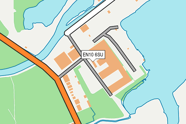 EN10 6SU map - OS OpenMap – Local (Ordnance Survey) EN10 6SU map - OS OpenMap – Local (Ordnance Survey)