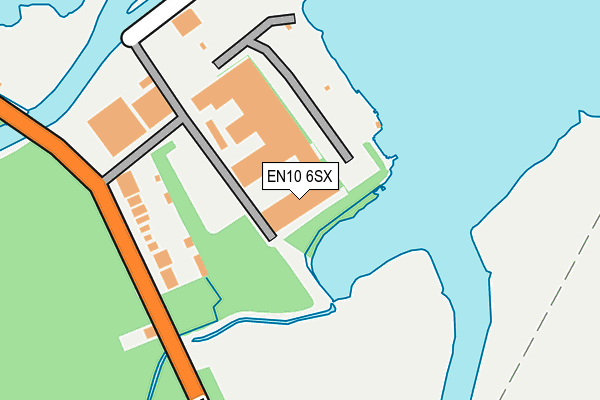 EN10 6SX map - OS OpenMap – Local (Ordnance Survey) EN10 6SX map - OS OpenMap – Local (Ordnance Survey)