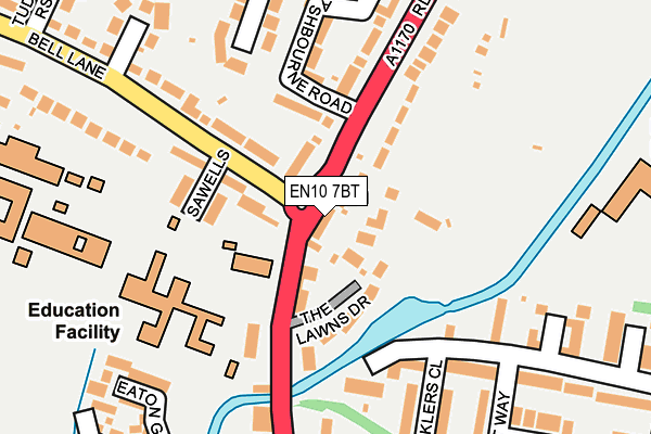 EN10 7BT map - OS OpenMap – Local (Ordnance Survey) EN10 7BT map - OS OpenMap – Local (Ordnance Survey)