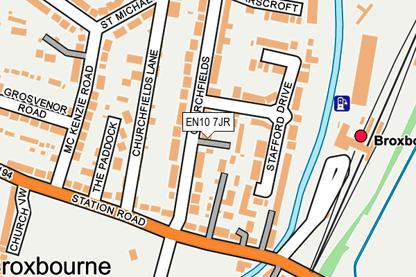 EN10 7JR map - OS OpenMap – Local (Ordnance Survey) EN10 7JR map - OS OpenMap – Local (Ordnance Survey)