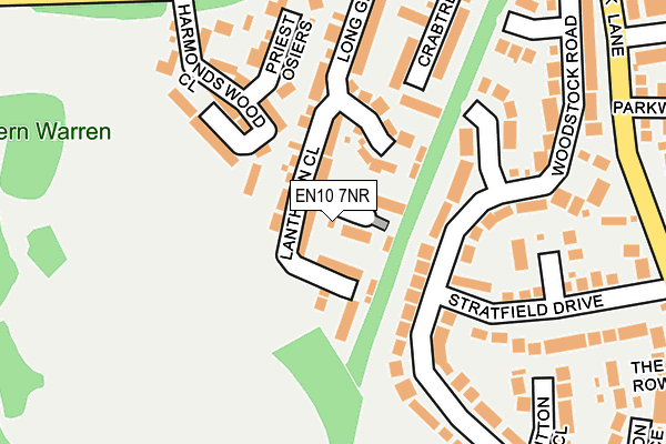 EN10 7NR map - OS OpenMap – Local (Ordnance Survey) EN10 7NR map - OS OpenMap – Local (Ordnance Survey)