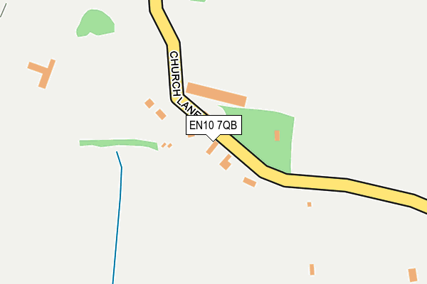 EN10 7QB map - OS OpenMap – Local (Ordnance Survey) EN10 7QB map - OS OpenMap – Local (Ordnance Survey)