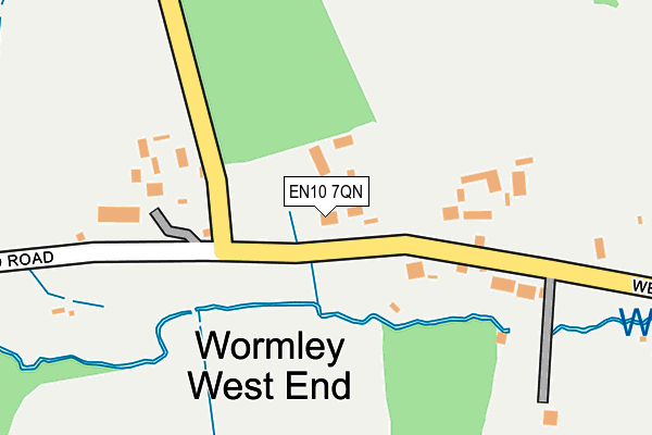 EN10 7QN map - OS OpenMap – Local (Ordnance Survey) EN10 7QN map - OS OpenMap – Local (Ordnance Survey)