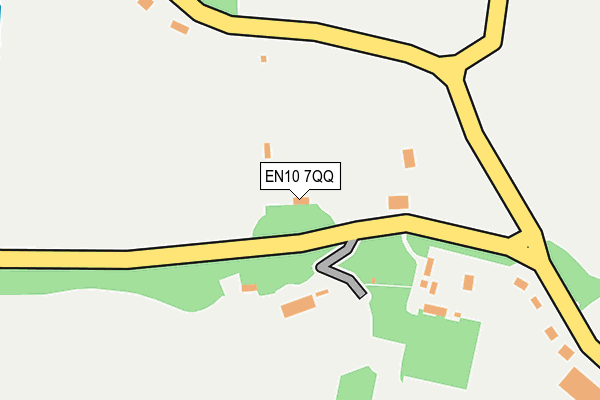 EN10 7QQ map - OS OpenMap – Local (Ordnance Survey) EN10 7QQ map - OS OpenMap – Local (Ordnance Survey)