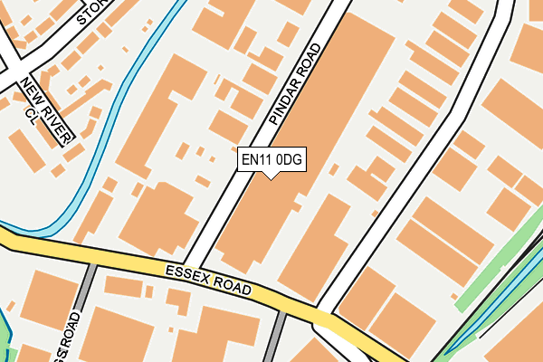 EN11 0DG map - OS OpenMap – Local (Ordnance Survey) EN11 0DG map - OS OpenMap – Local (Ordnance Survey)
