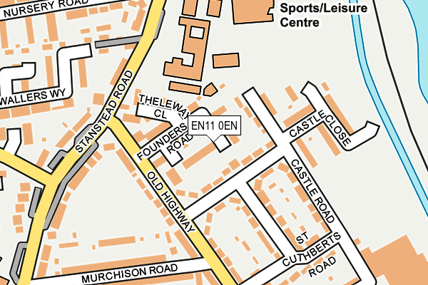 EN11 0EN map - OS OpenMap – Local (Ordnance Survey) EN11 0EN map - OS OpenMap – Local (Ordnance Survey)