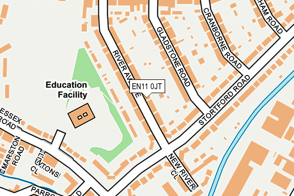 EN11 0JT map - OS OpenMap – Local (Ordnance Survey) EN11 0JT map - OS OpenMap – Local (Ordnance Survey)