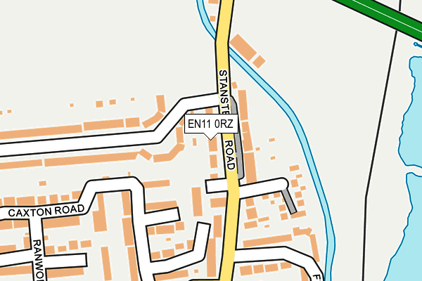 EN11 0RZ map - OS OpenMap – Local (Ordnance Survey) EN11 0RZ map - OS OpenMap – Local (Ordnance Survey)