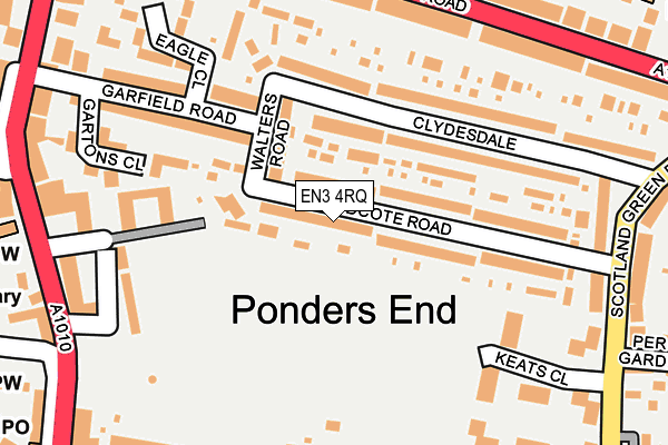 EN3 4RQ map - OS OpenMap – Local (Ordnance Survey) EN3 4RQ map - OS OpenMap – Local (Ordnance Survey)