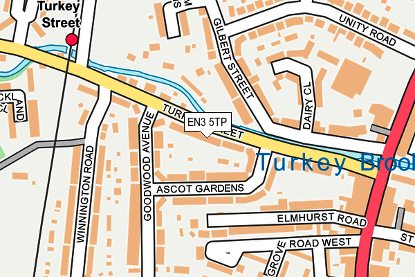 EN3 5TP map - OS OpenMap – Local (Ordnance Survey) EN3 5TP map - OS OpenMap – Local (Ordnance Survey)