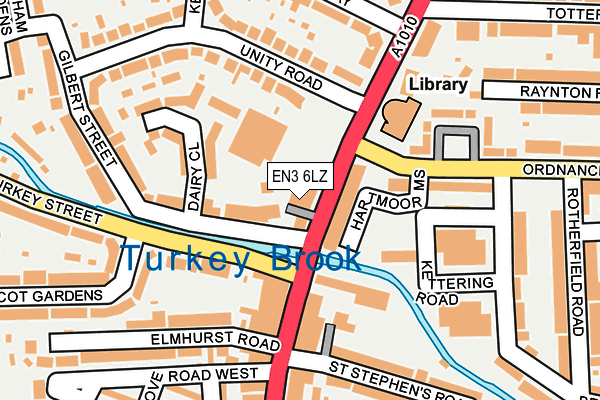 EN3 6LZ map - OS OpenMap – Local (Ordnance Survey) EN3 6LZ map - OS OpenMap – Local (Ordnance Survey)