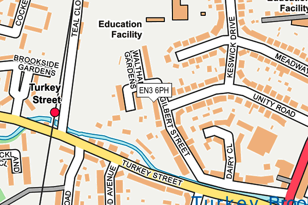 EN3 6PH map - OS OpenMap – Local (Ordnance Survey) EN3 6PH map - OS OpenMap – Local (Ordnance Survey)
