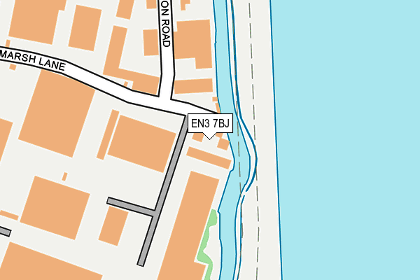 EN3 7BJ map - OS OpenMap – Local (Ordnance Survey) EN3 7BJ map - OS OpenMap – Local (Ordnance Survey)