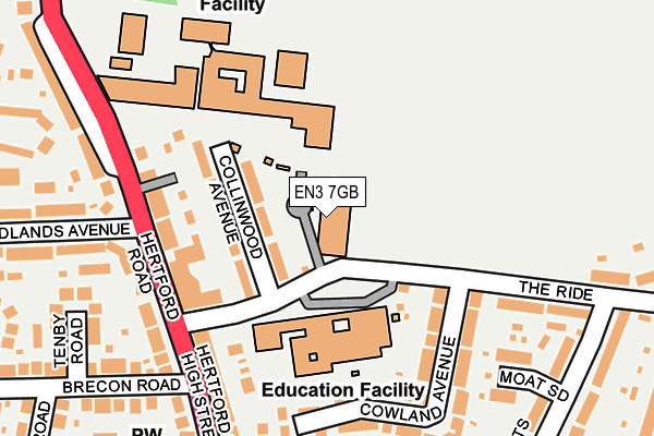 EN3 7GB map - OS OpenMap – Local (Ordnance Survey) EN3 7GB map - OS OpenMap – Local (Ordnance Survey)