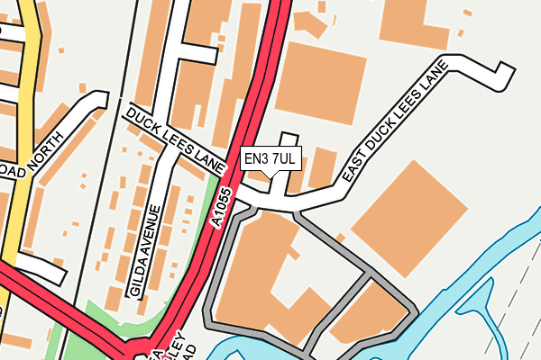 EN3 7UL map - OS OpenMap – Local (Ordnance Survey) EN3 7UL map - OS OpenMap – Local (Ordnance Survey)