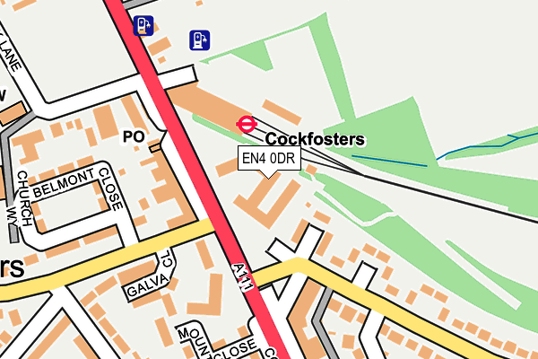EN4 0DR map - OS OpenMap – Local (Ordnance Survey) EN4 0DR map - OS OpenMap – Local (Ordnance Survey)