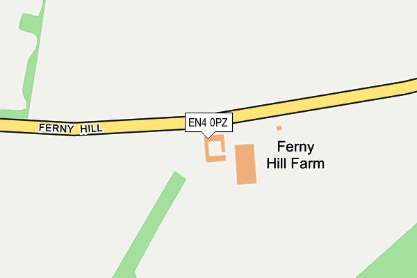 EN4 0PZ map - OS OpenMap – Local (Ordnance Survey) EN4 0PZ map - OS OpenMap – Local (Ordnance Survey)