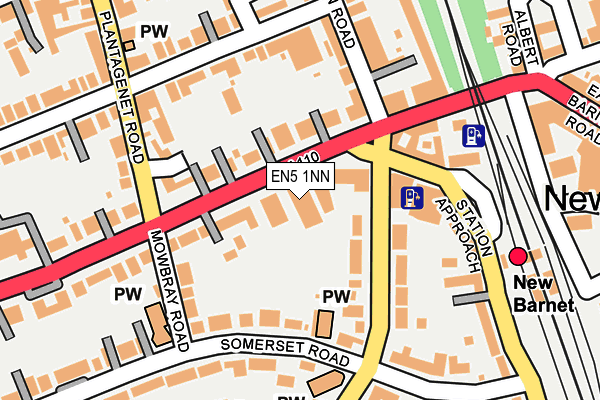 EN5 1NN map - OS OpenMap – Local (Ordnance Survey) EN5 1NN map - OS OpenMap – Local (Ordnance Survey)