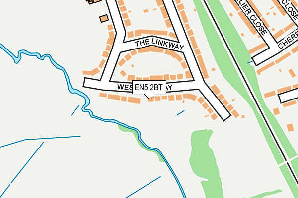 EN5 2BT map - OS OpenMap – Local (Ordnance Survey) EN5 2BT map - OS OpenMap – Local (Ordnance Survey)