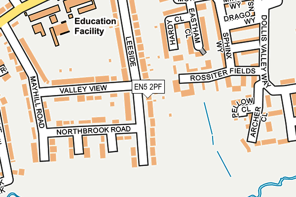 EN5 2PF map - OS OpenMap – Local (Ordnance Survey) EN5 2PF map - OS OpenMap – Local (Ordnance Survey)