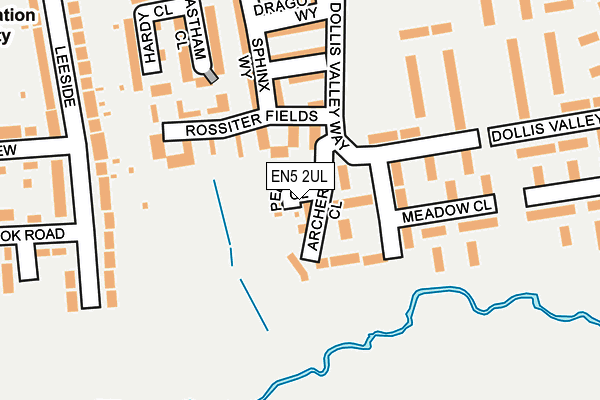 EN5 2UL map - OS OpenMap – Local (Ordnance Survey) EN5 2UL map - OS OpenMap – Local (Ordnance Survey)