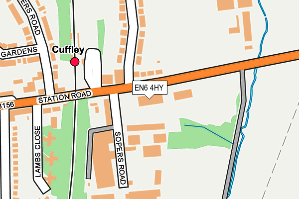 EN6 4HY map - OS OpenMap – Local (Ordnance Survey) EN6 4HY map - OS OpenMap – Local (Ordnance Survey)