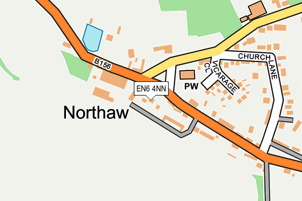 EN6 4NN map - OS OpenMap – Local (Ordnance Survey) EN6 4NN map - OS OpenMap – Local (Ordnance Survey)
