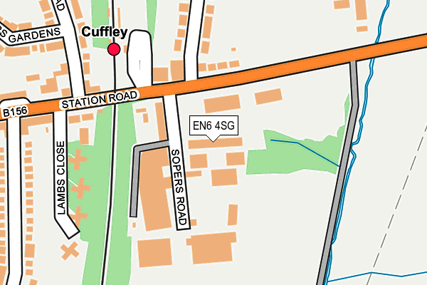 EN6 4SG map - OS OpenMap – Local (Ordnance Survey) EN6 4SG map - OS OpenMap – Local (Ordnance Survey)