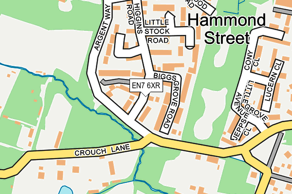 EN7 6XR map - OS OpenMap – Local (Ordnance Survey) EN7 6XR map - OS OpenMap – Local (Ordnance Survey)