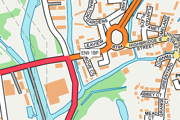 EN9 1BP map - OS OpenMap – Local (Ordnance Survey) EN9 1BP map - OS OpenMap – Local (Ordnance Survey)