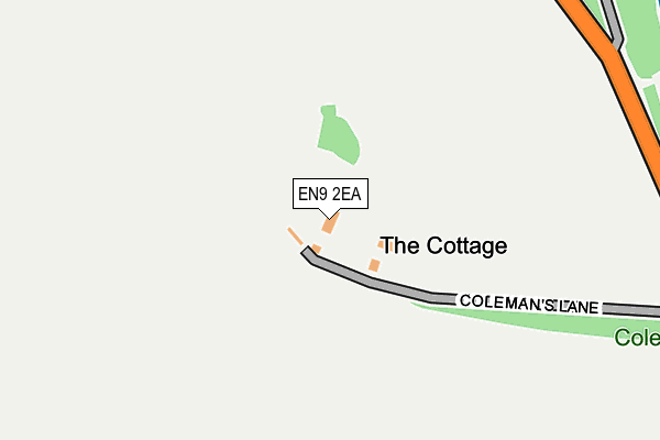 EN9 2EA map - OS OpenMap – Local (Ordnance Survey) EN9 2EA map - OS OpenMap – Local (Ordnance Survey)