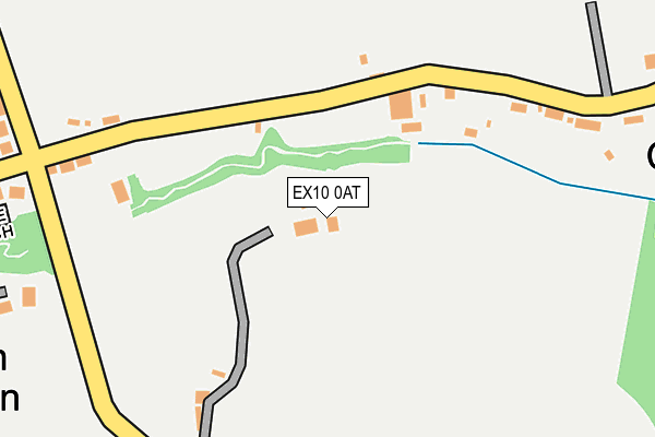 EX10 0AT map - OS OpenMap – Local (Ordnance Survey) EX10 0AT map - OS OpenMap – Local (Ordnance Survey)