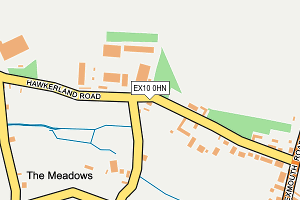EX10 0HN map - OS OpenMap – Local (Ordnance Survey) EX10 0HN map - OS OpenMap – Local (Ordnance Survey)