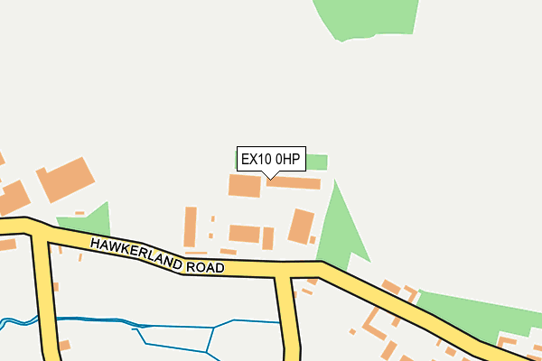 EX10 0HP map - OS OpenMap – Local (Ordnance Survey)