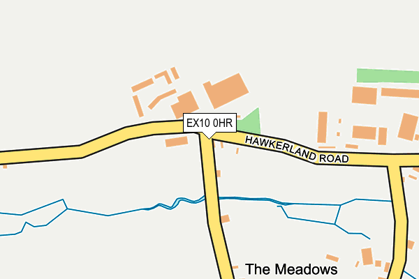 EX10 0HR map - OS OpenMap – Local (Ordnance Survey) EX10 0HR map - OS OpenMap – Local (Ordnance Survey)