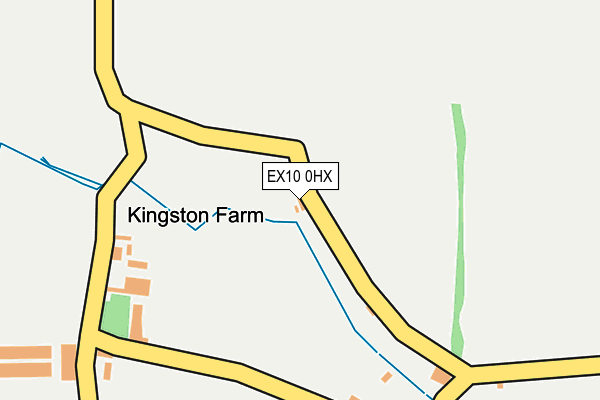 EX10 0HX map - OS OpenMap – Local (Ordnance Survey) EX10 0HX map - OS OpenMap – Local (Ordnance Survey)