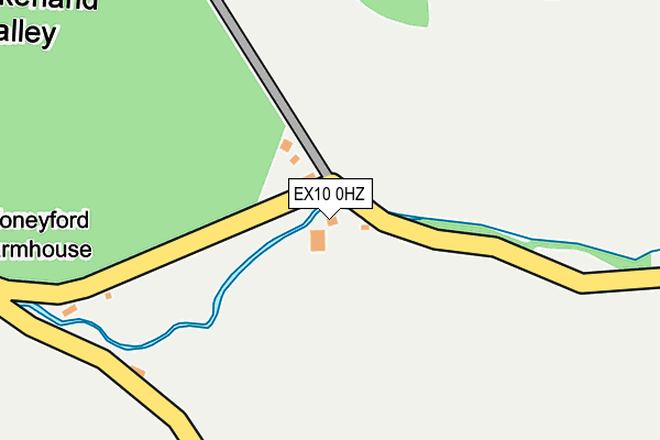 EX10 0HZ map - OS OpenMap – Local (Ordnance Survey) EX10 0HZ map - OS OpenMap – Local (Ordnance Survey)