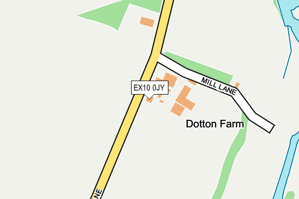 EX10 0JY map - OS OpenMap – Local (Ordnance Survey) EX10 0JY map - OS OpenMap – Local (Ordnance Survey)